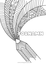 Gratis färgläggning Lugn och zen Konst Mandala Färgpennor Zentangle Blyertspenna Skolmaterial Häftets omslag