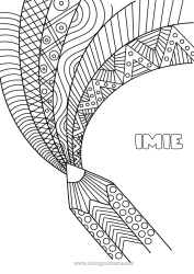 Kolorowanka za darmo Spokojny i zen Sztuka Mandala Kredka kolorowa Zentangle Kredka Artykuły szkolne Okładka zeszytu