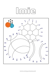 Kolorowanka do personalizacji Piłka nożna Piłka nożna Sport Cyfra Balony Aktywności dla dzieci Punkty do połączenia Koszykówka Łatwe kolorowanki Sporty drużynowe Liczby do Połączenia