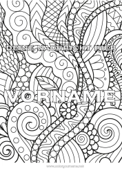 Kostenlose Malvorlage Blätter Dekorierter Name Zentangle Grünpflanze Dekorativer Hintergrund