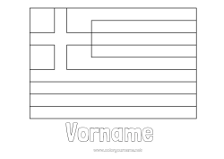 Kostenlose Zeichnung Geografie Flagge Land Griechenland