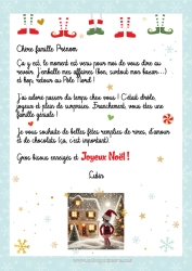 Coloriage à personnaliser Lutins de Noël Lettres de lutins farceurs Lettre de départ, aurevoir lutin