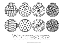 Kleurplaat aanpassen Driekoningen Driekoningen cake Cirkel, rond