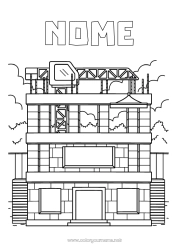 Desenho grátis Equipamentos de construção Profissões na construção Construção Edifício Grua