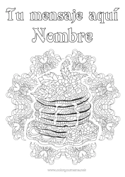 Dibujo libre Fiesta de la Candelaria Tortitas Zentangle