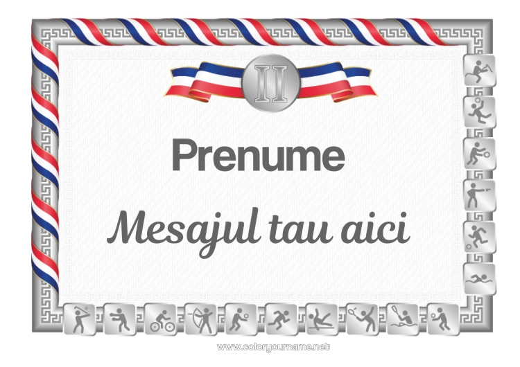 Pagină de colorat de imprimat Fotbal Sport Dansă Rugby Baseball Cursă Campion Volei Sporturi de echipă Sporturi nautice Gimnastică Sporturi artistice Tenis Sporturi cu rachete Sporturi de contact Competiții și premii Alte sporturi Ping pong Ultimate, frisbee Badminton Handbal Karaté Judo Boxă Înot Jocurile Olimpice Golf Diplomă Bani Locul doi