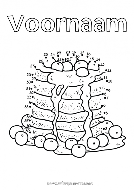 Kleurplaat om af te drukken Activiteiten voor Kinderen Van punt naar punt Candlemas Pannenkoeken Carnaval Vastenavond