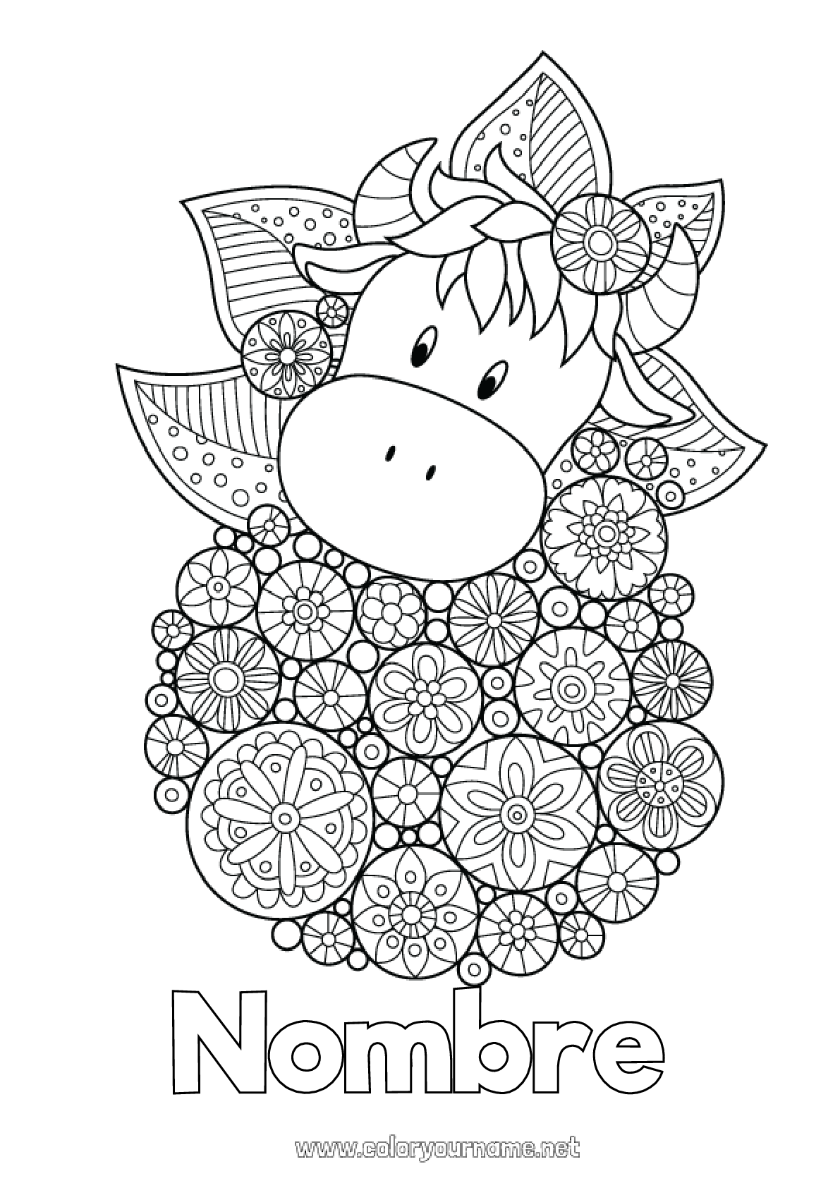 Compartir Imagen Dibujos De Mandalas Para Colorear Con Numeros