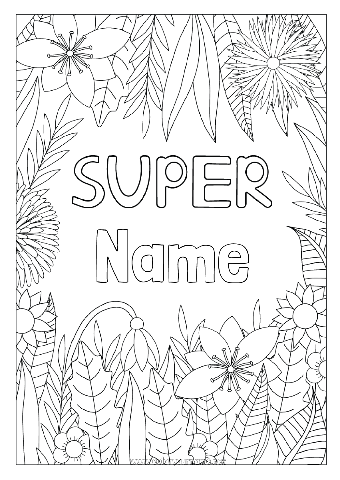 coloring-page-no-135-flowers-dad-mum