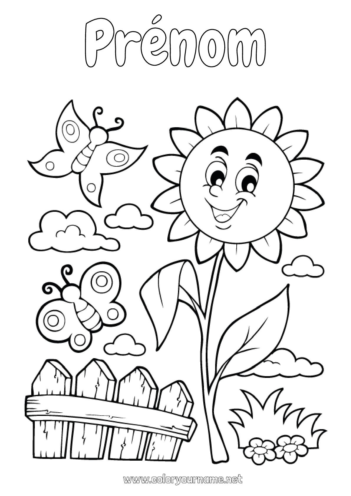 Coloriage N Fleurs T Printemps