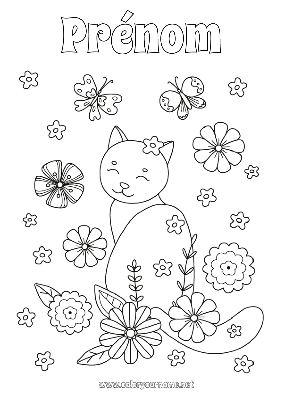 Dessin gratuit à imprimer Coloriage Chat super-héros