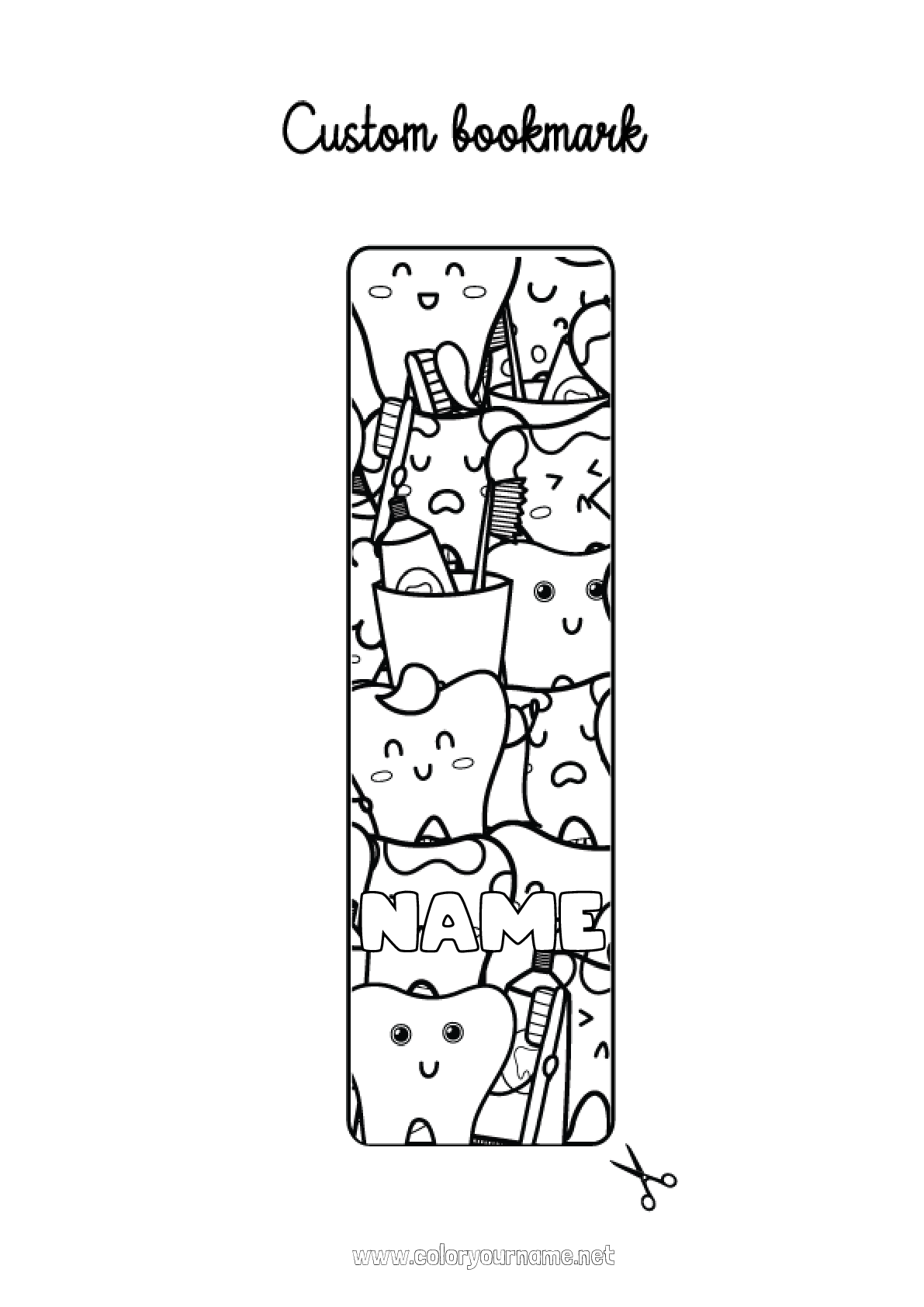 coloring-page-no-2034-children-s-activities-milk-tooth-bookmark