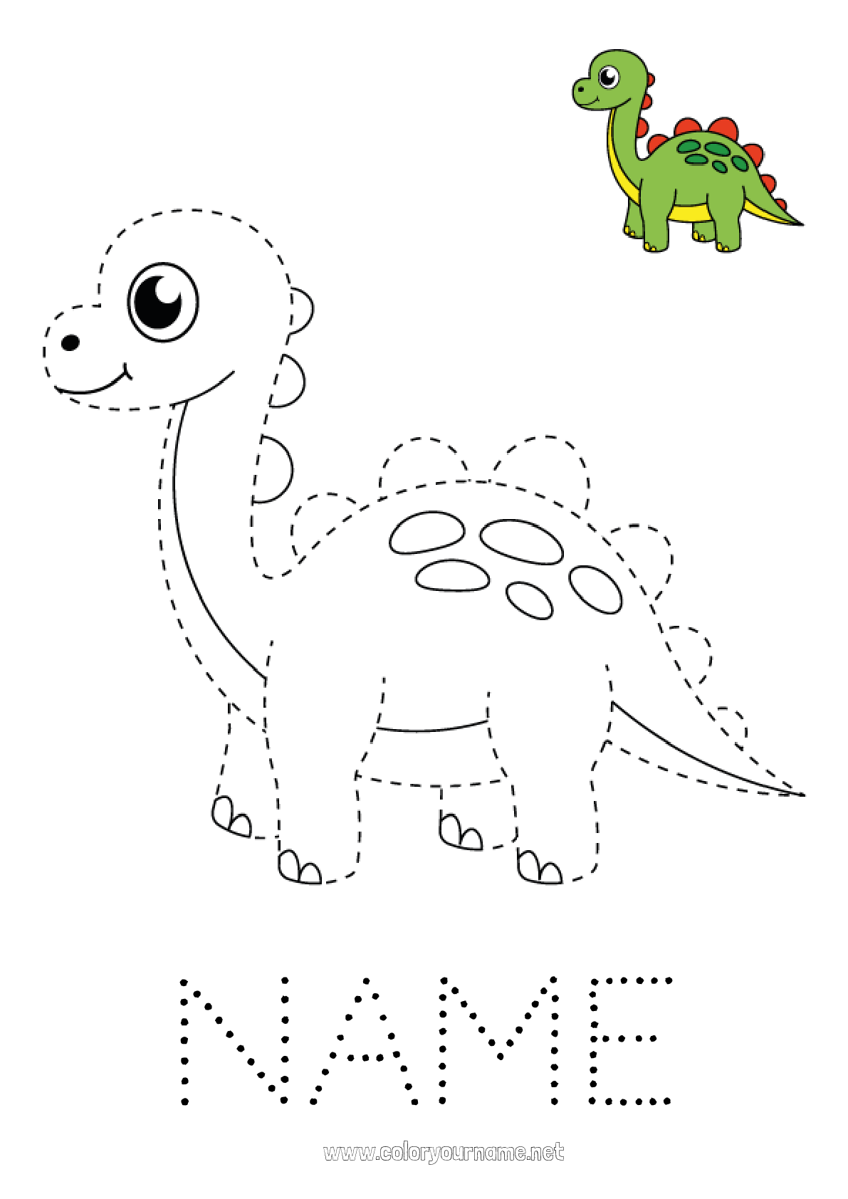 coloring-page-no-2391-dinosaurs-children-s-activities-animal