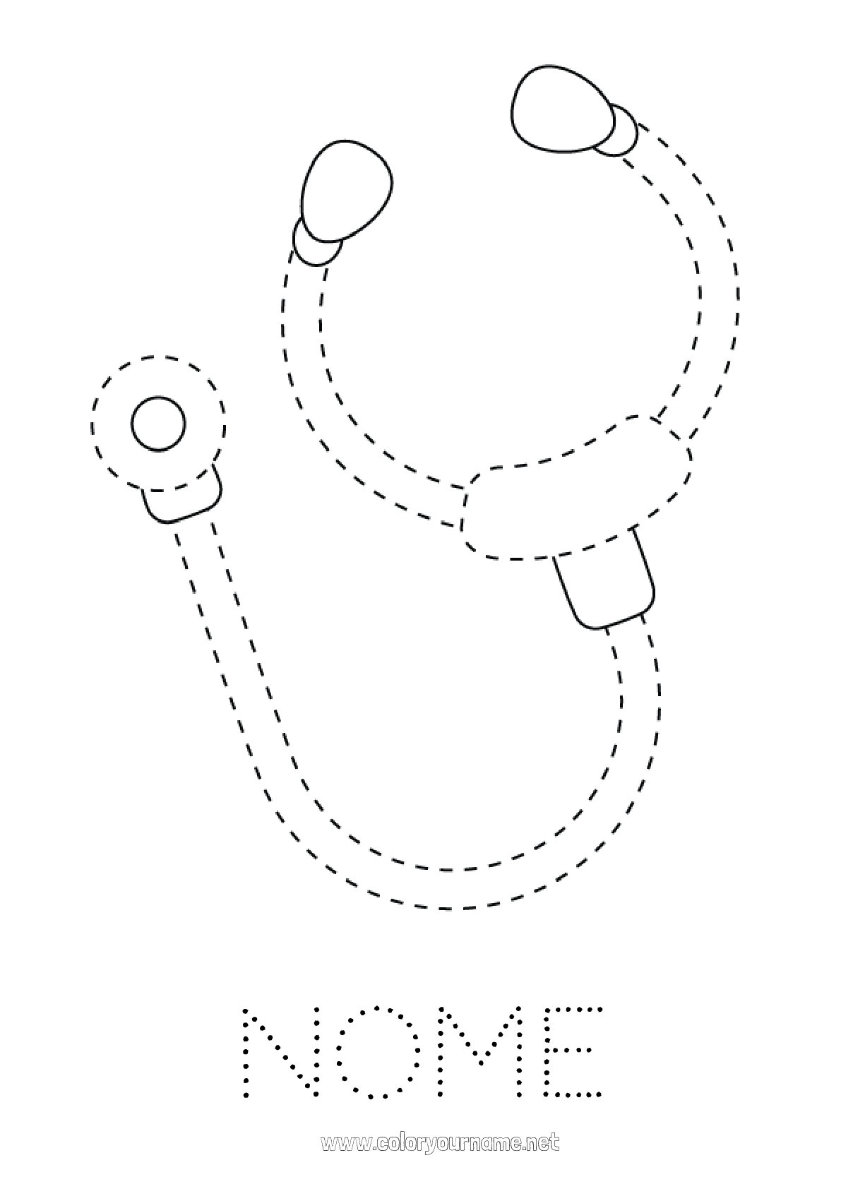 Divirta-se com Desenhos de Enfermeiras para Colorir Grátis para Crianças