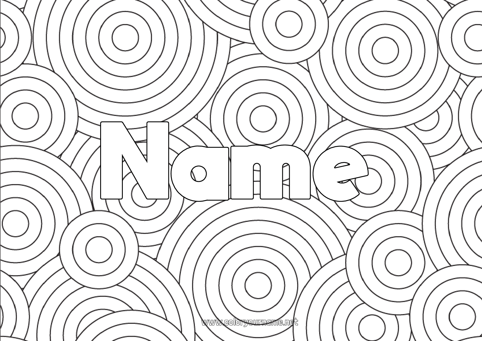 coloring-page-no-2714-decorated-name-complex-coloring-pages