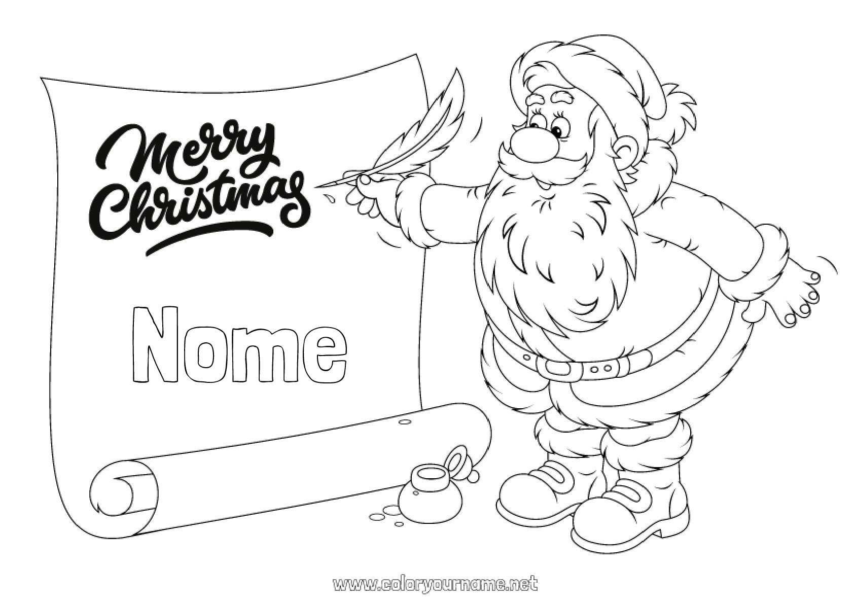 Desenhos de natal para colorir: 135 modelos para imprimir grátis!  Papai  noel para colorir, Desenho de papai noel para colorir, Papai noel desenho