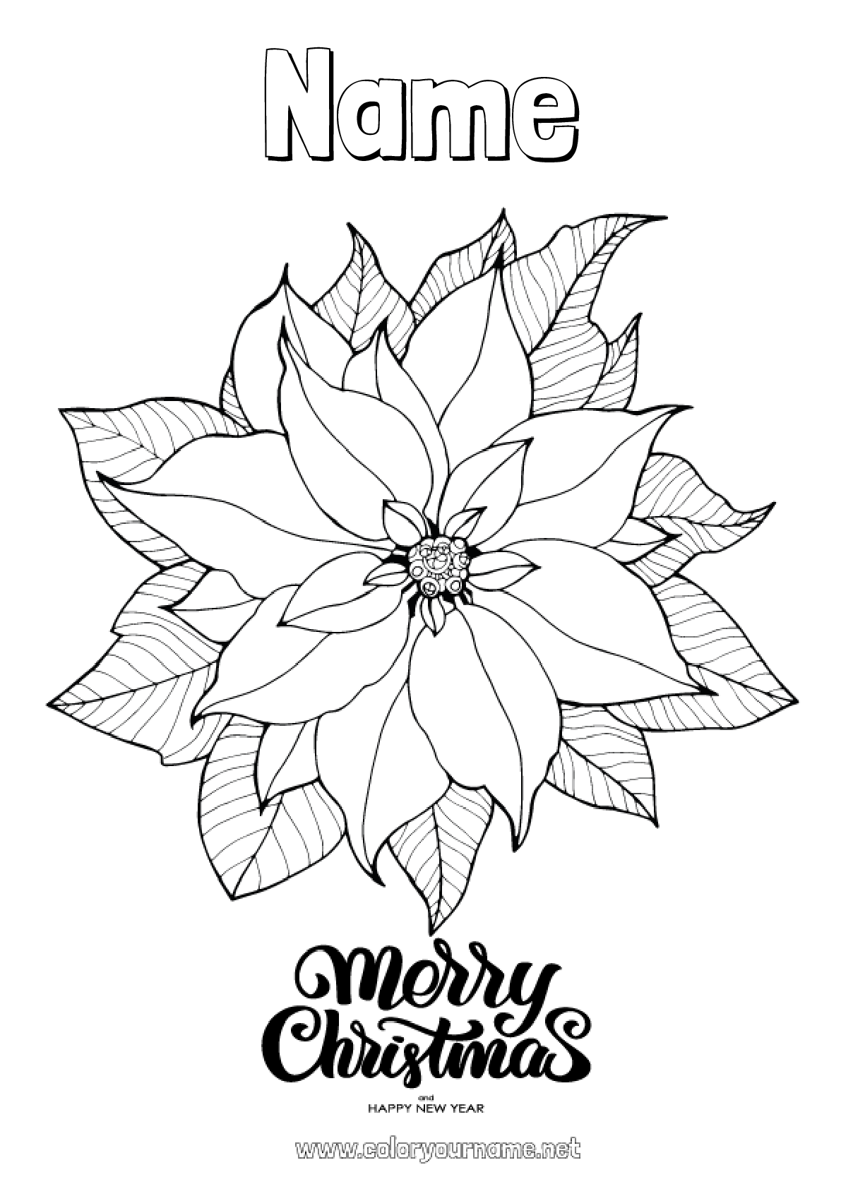 Explore 76+ best poinsettia coloring pages , 100% free printables ...